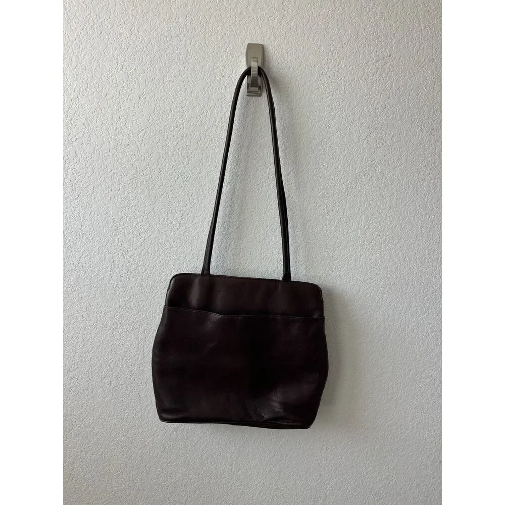 Frye Shoulder Brown Leather Vintage Bag